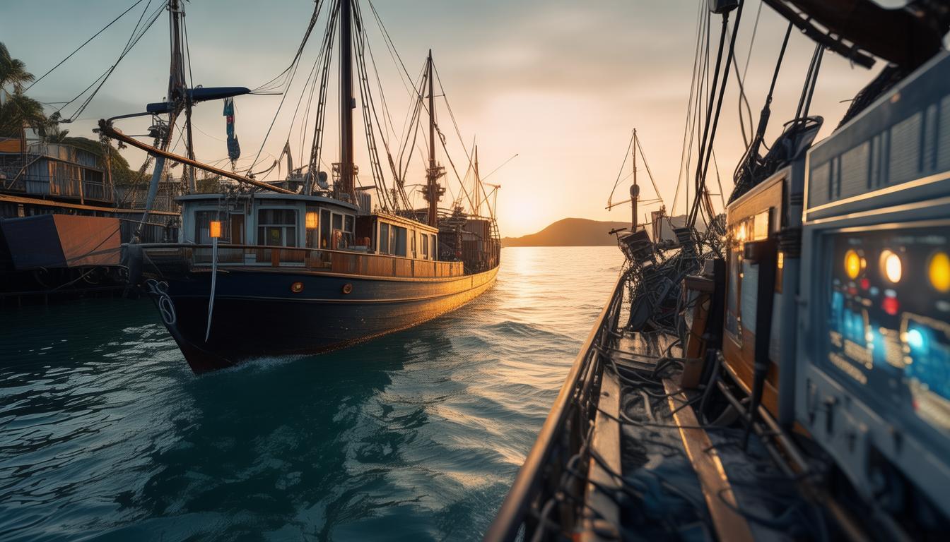 渔村船舶监管难AIS防碰撞系统实测